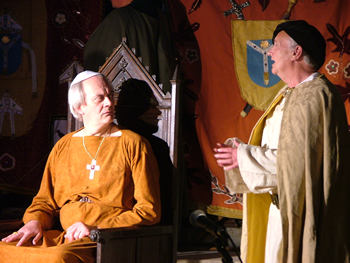 Jeremy Austin as Thomas Becket and David Pile