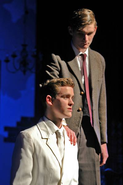 Greg Verver as Dickie Greenleaf and Rob Cording as Tom Ripley